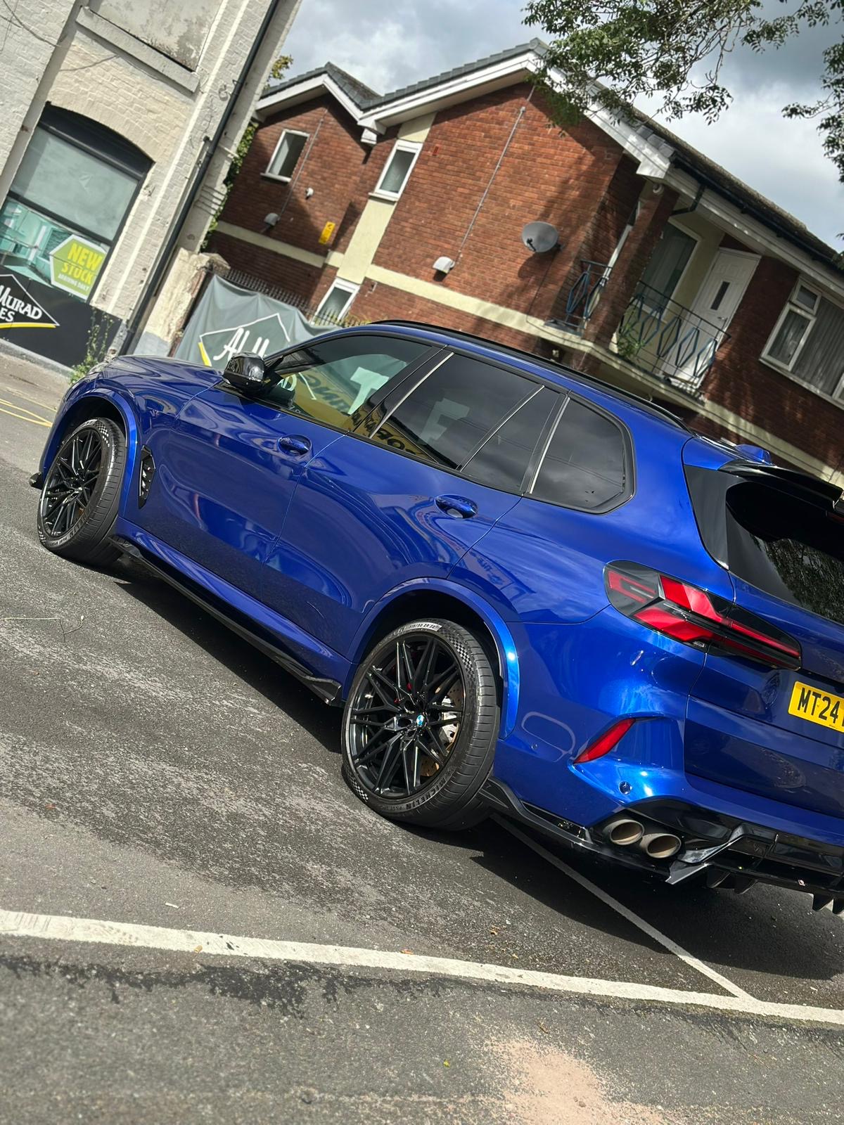 BMW X5 M rear profile