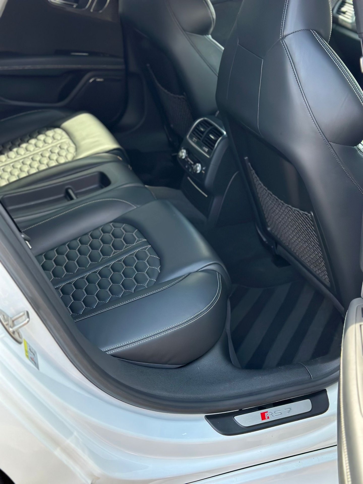 Audi RS7 rear seats