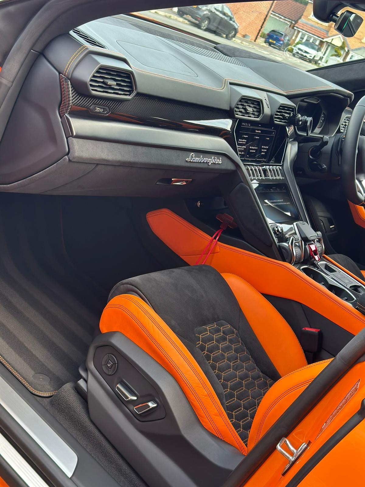 Lamborghini Urus cabin detail